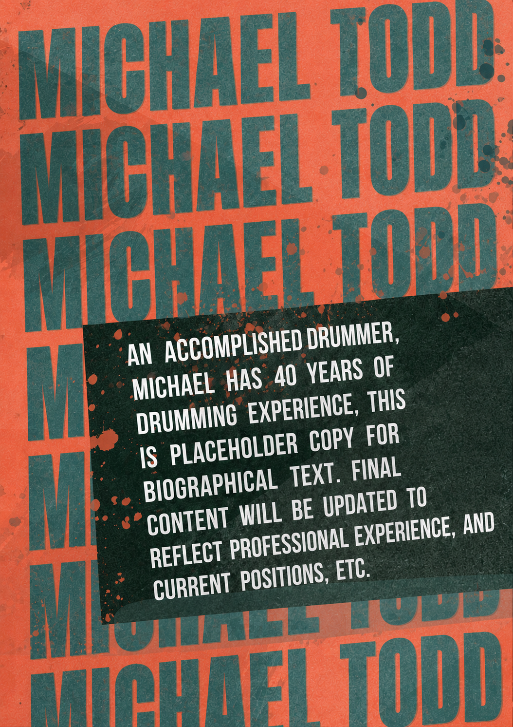 Michael Todd artwork